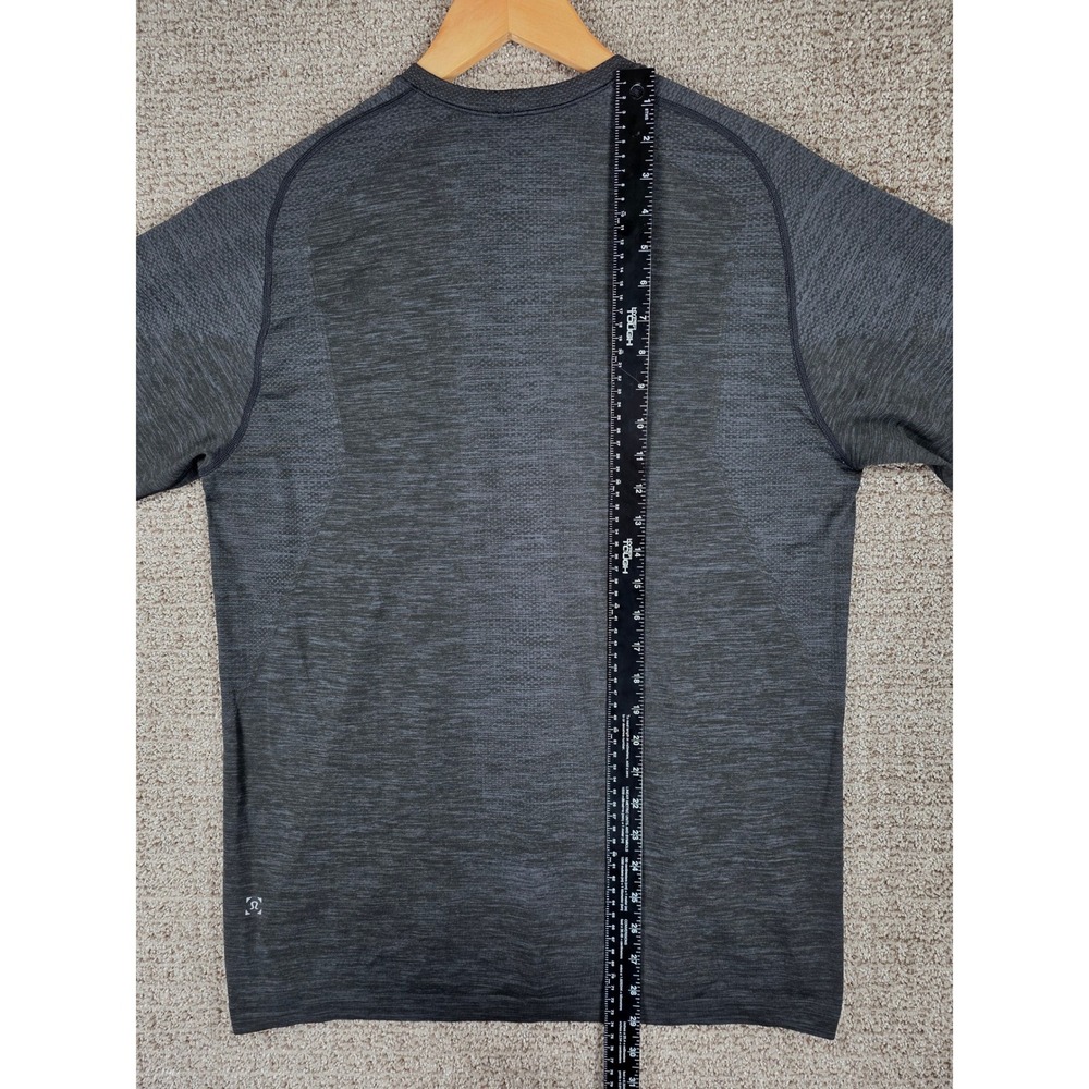 Lululemon Metal Vent Tech Long Sleeve Shirt Mens Black Activewear - Picture 9 of 9